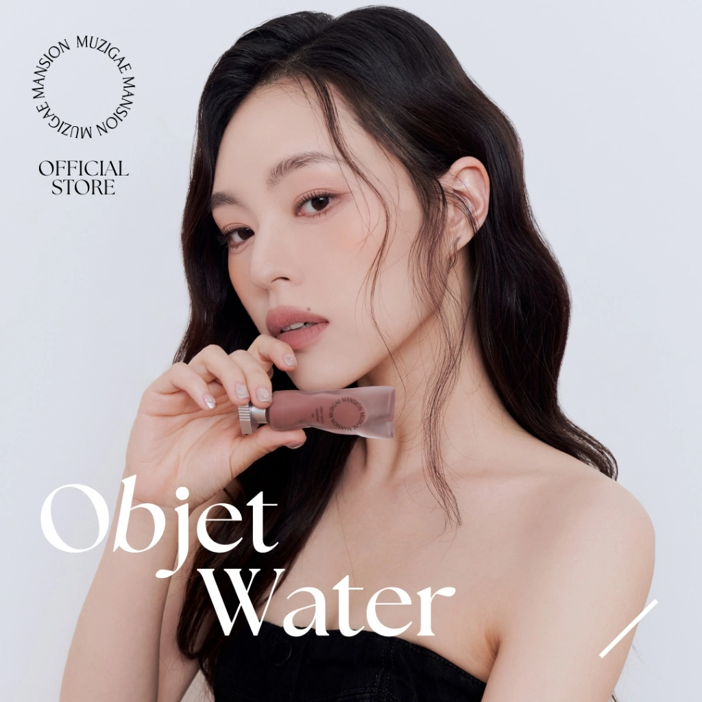 MUZIGAE MANSION Objet Water (8Colors) | LIP TINT KOREA VIRAL TAHAN LAMA RINGAN PIGMENTED LIP STAIN