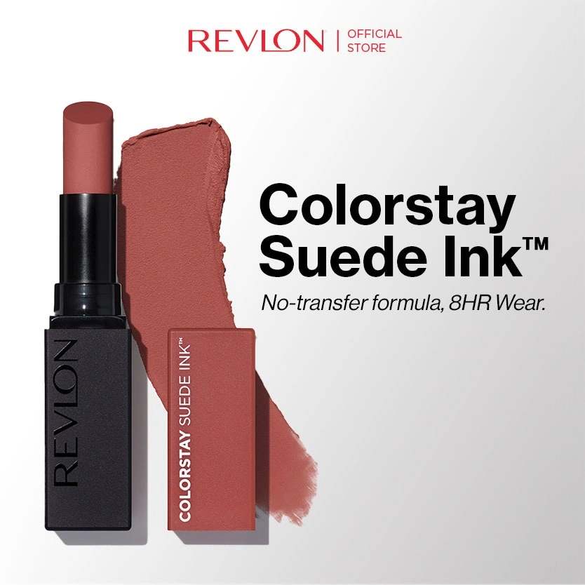 Revlon Colorstay Suede Ink Lipstick (hasil matte dalam sekali ulas & tahan 8 jam)