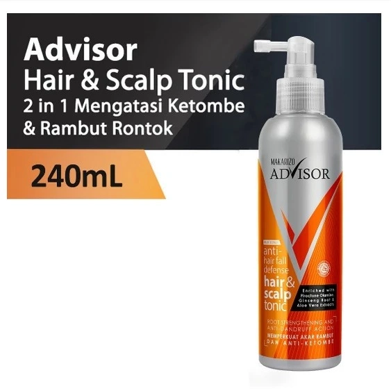 Makarizo Advisor Anti Hair Fall Defense Hair & Scalp Tonic