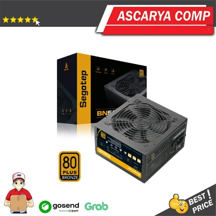 Segotep BN550 550W 80+ Bronze Flat Cable PSU Non Modular - Power Supply