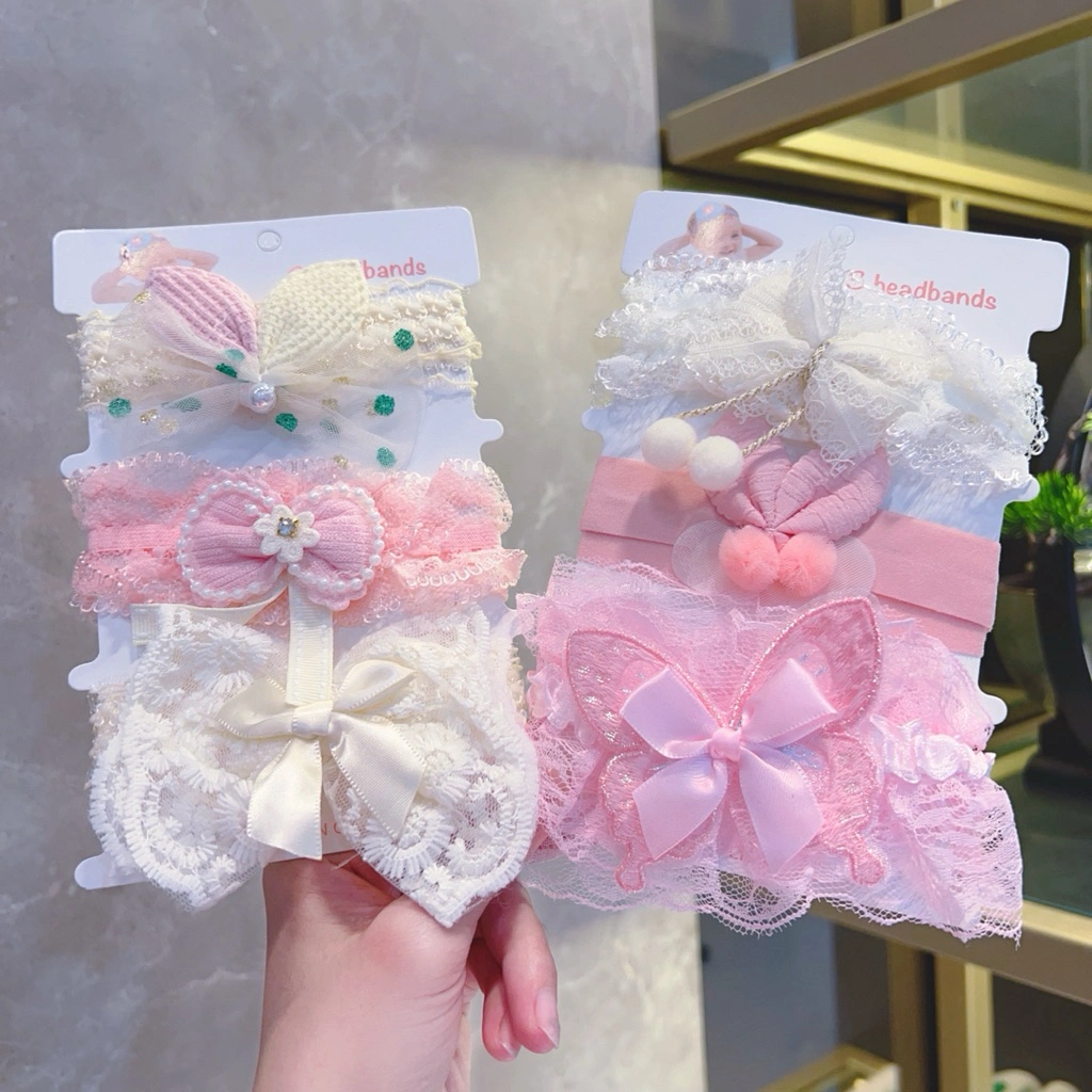 Bandana 3pcs bandana bayi Pita Bandana Set Lucu anak Perempuan