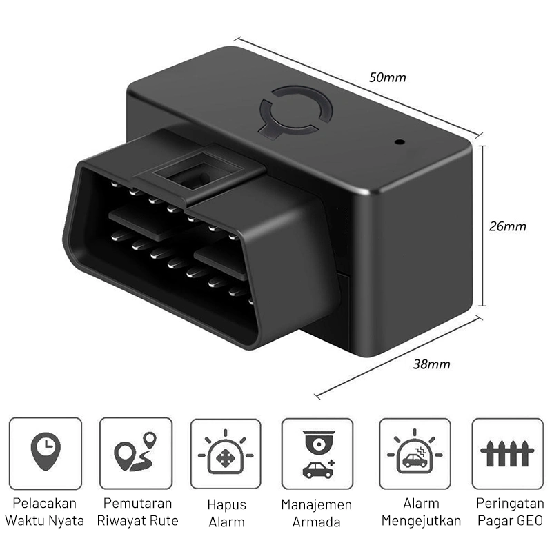 ZACRO NEW GPS TRACKER OBD CY01 ORIGINAL/GPS MOBIL DAN MOTOR