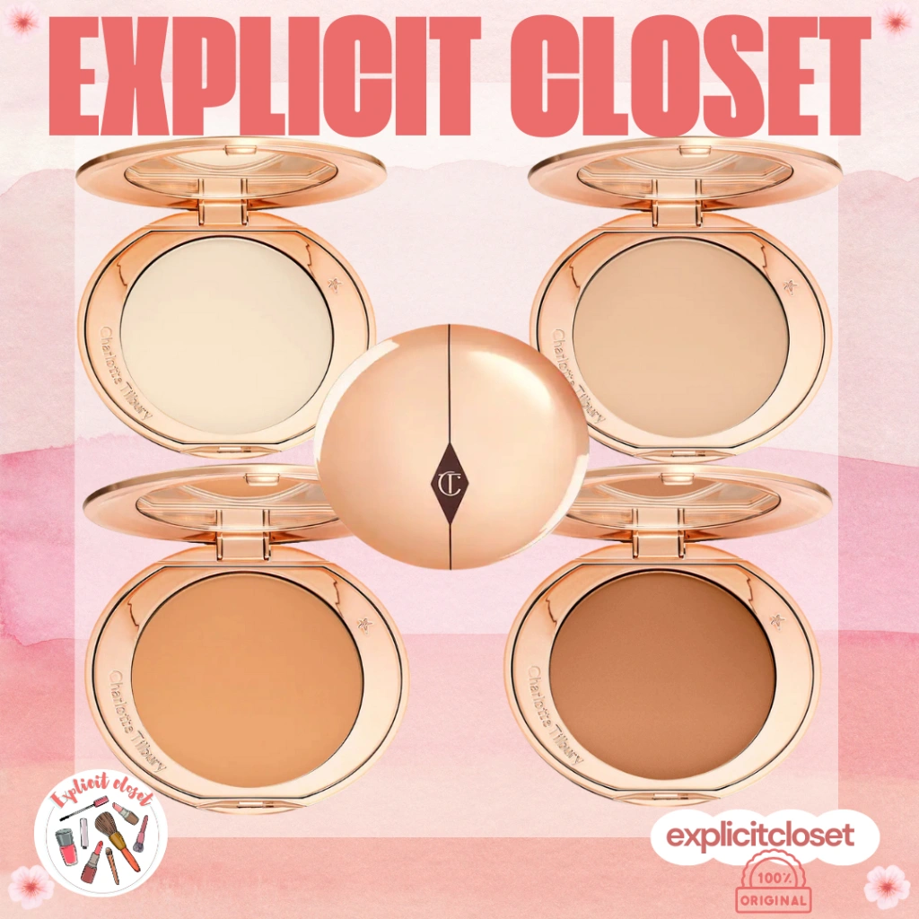 .explicitcloset.CHARLOTTE TILBURY Airbrush Flawless Finish Powder - Bedak Padat