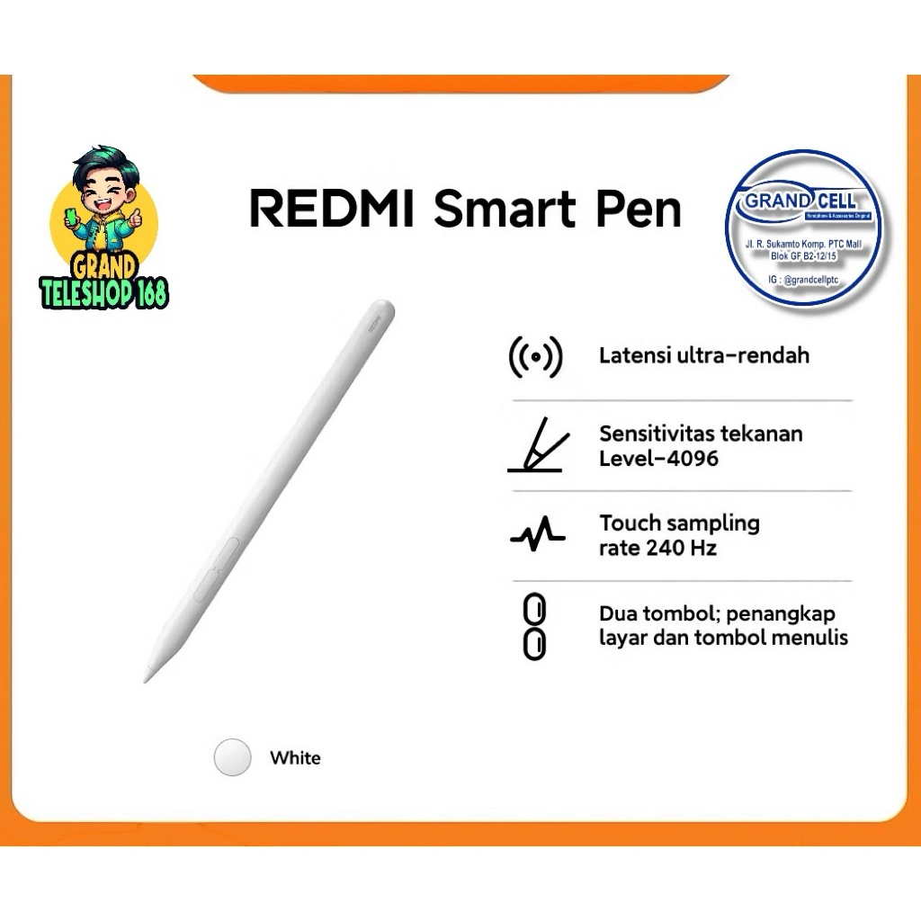 XIAOMI Redmi SMART PEN , Garansi Resmi XIAOMI Indonesia