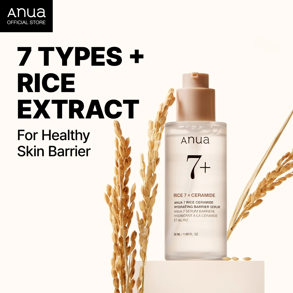 ANUA 7 Rice Ceramide Hydrating Barrier Serum 50ml