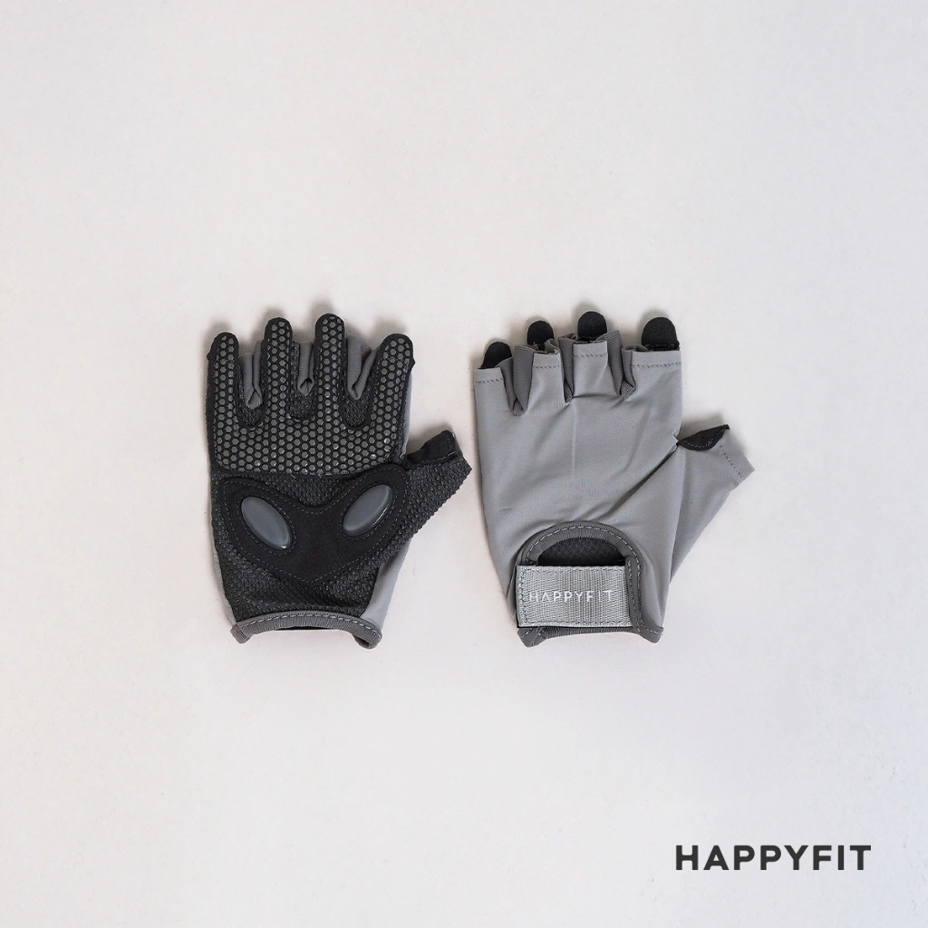 Fitness Gloves with Palm Pad and Anti Silicone Dots
