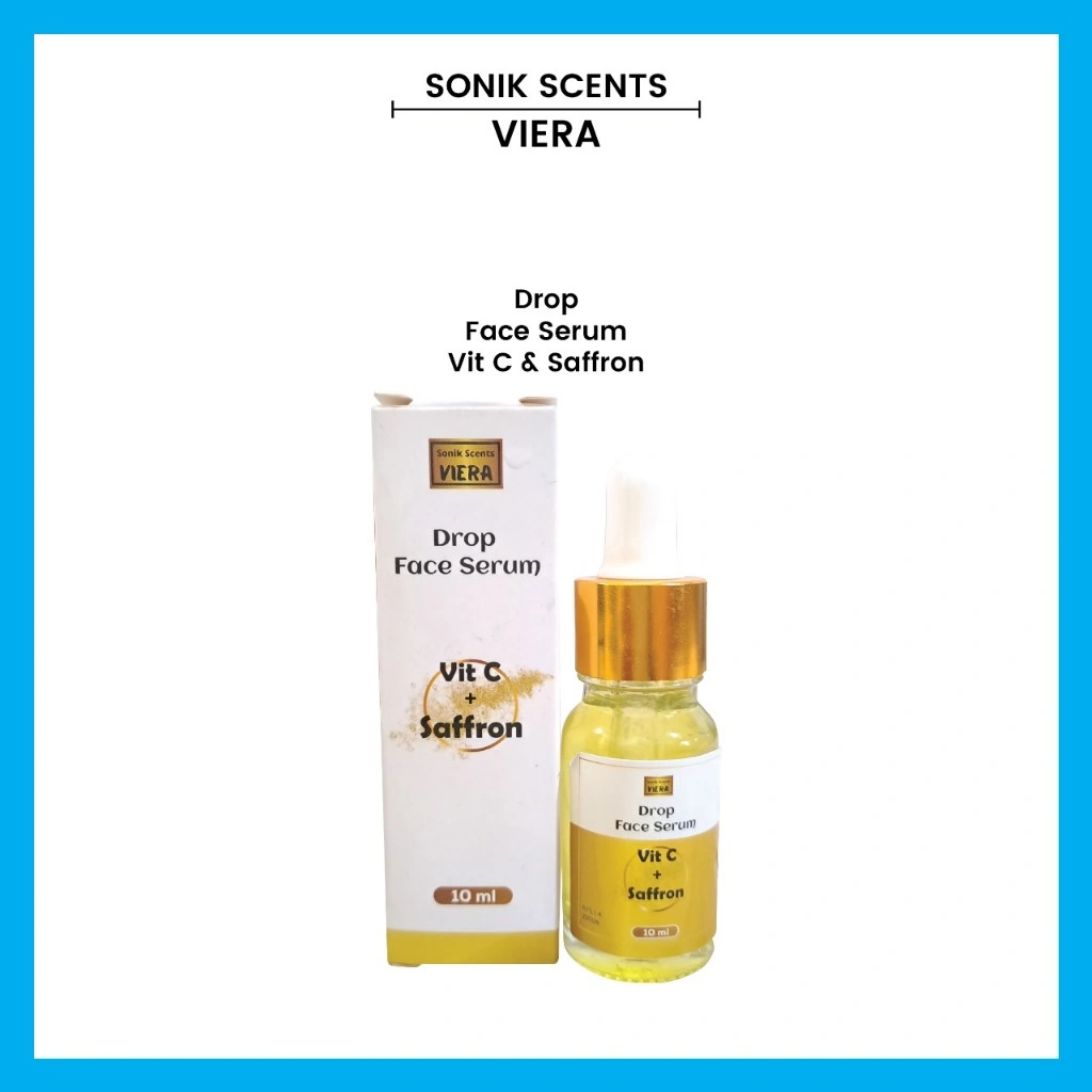 SONIK SCENTS VIERA Face Serum Vitamin C 10ml brightening & glowing Serum Wajah Menghilangkan Flek Hitam Serum Essence Vitamin C Melembabkan Juga Menutrisi Kulit Anti Kusam Anti Aging