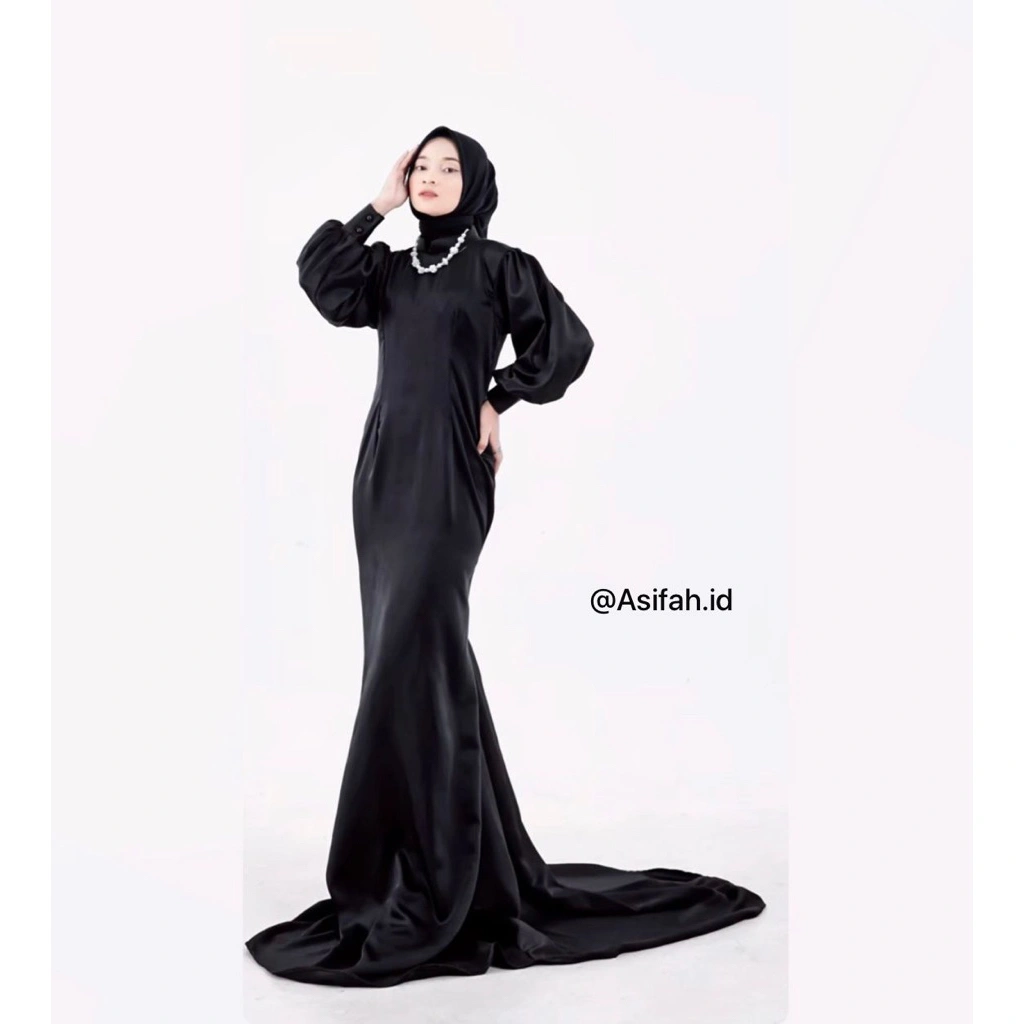 DRESS PREWEDDING / MATERNITY EKOR PANJANG