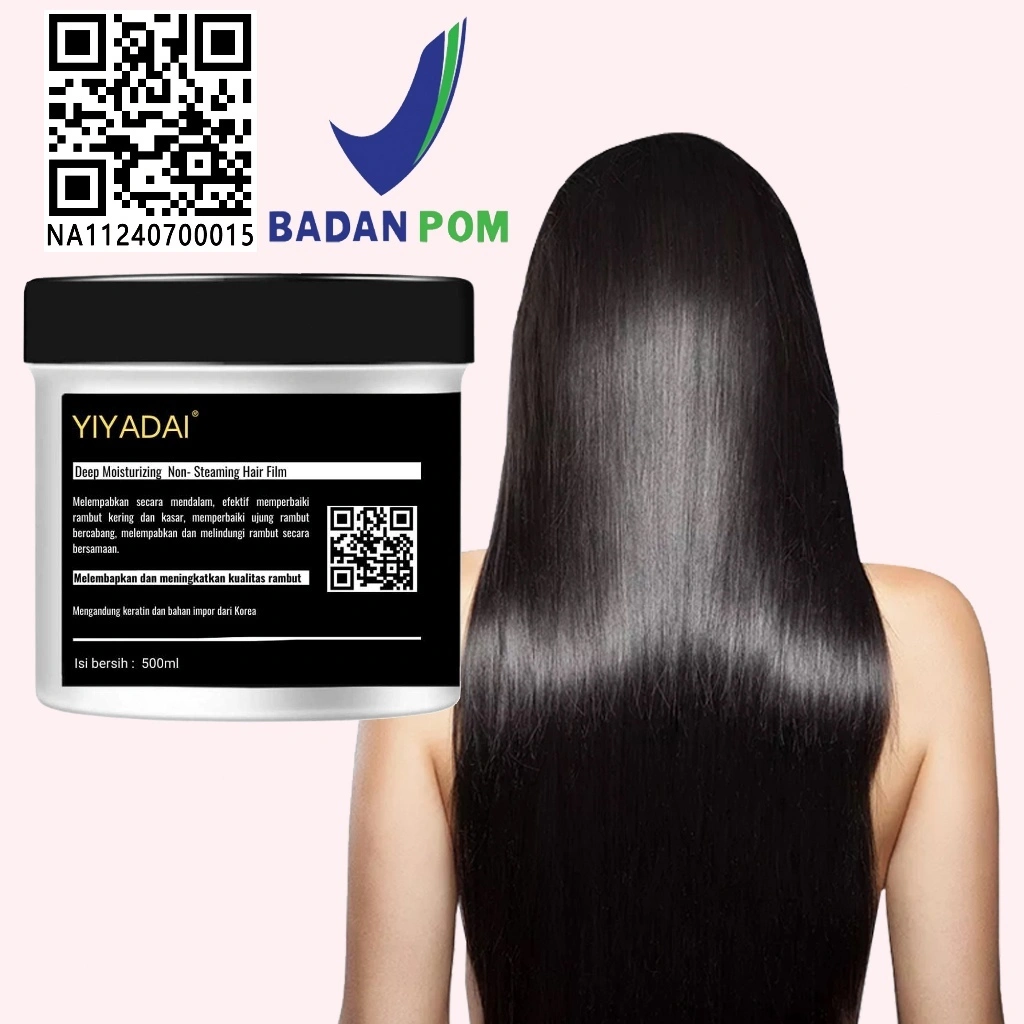 Berikan perawatan mendalam yang sesungguhnya untuk rambutmu — Keratin Hair Mask, karena ini adalah merek paling populer, sudah BPOM, aman & terpercaya! masker rambut keratin hair treatment