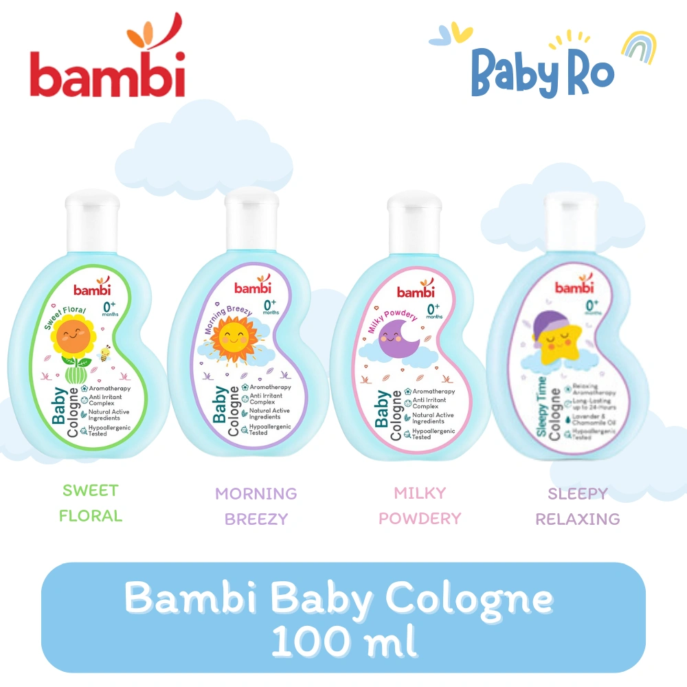 Bambi Baby Cologne | Cologne Bayi | Parfum Bayi | Parfum Anak | Minyak Wangi Bayi