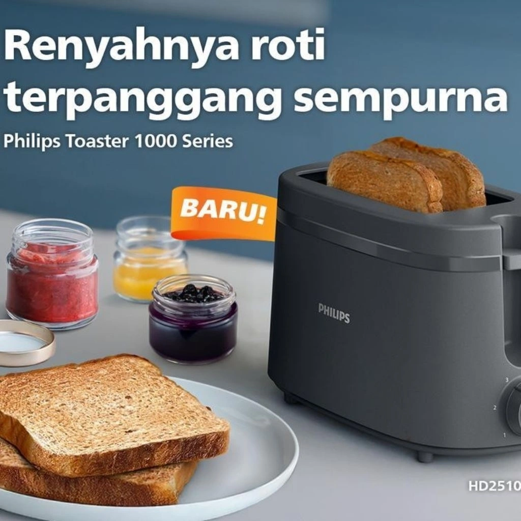 PHILIPS Toaster Pemanggang Roti HD2510