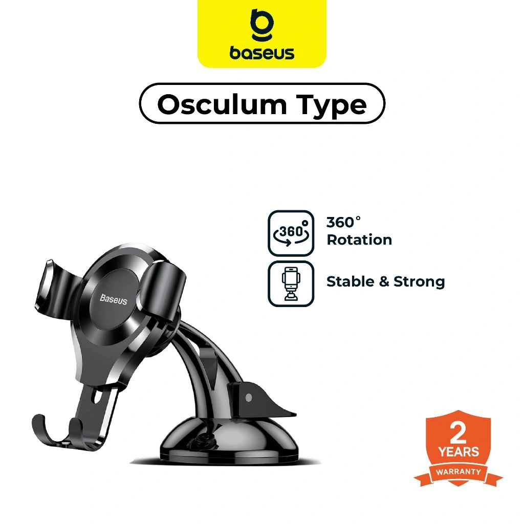 Baseus Universal Car Holder Osculum Type Gravity Car Mount - Holder HP Mobil Dashboard Suction Grip