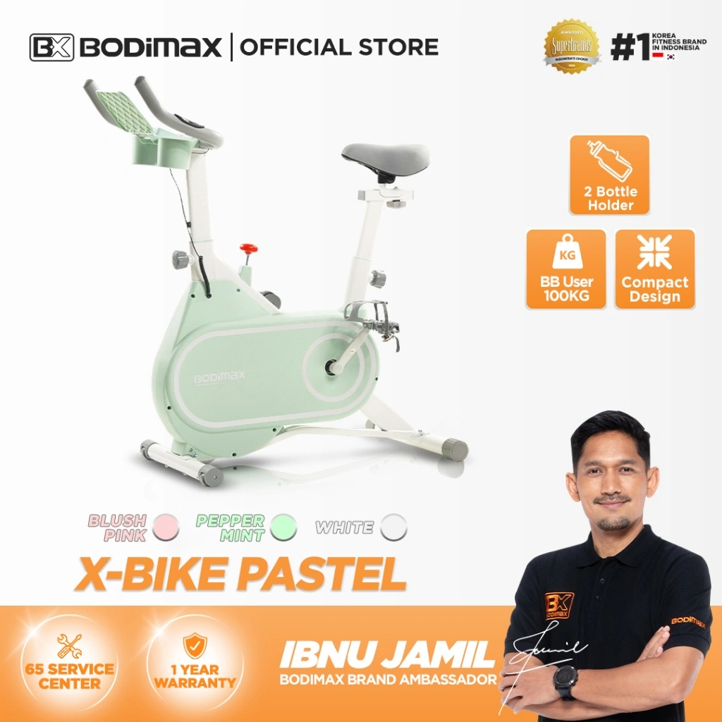 BODIMAX COMPACT BIKE / SEPEDA STATIS / SPINNING BIKE / ALAT GYM / FITNESS