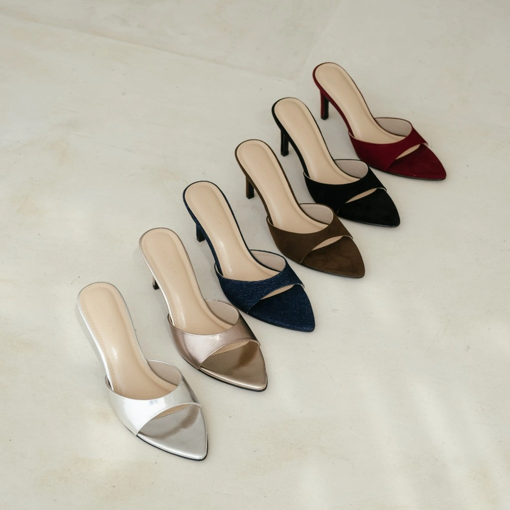 SAN VIN SHOES - LUCA HEELS | SANDAL WANITA SEPATU HAK TINGGI 7cm HEELS PESTA ELEGANT MEWAH WANITA NYAMAN