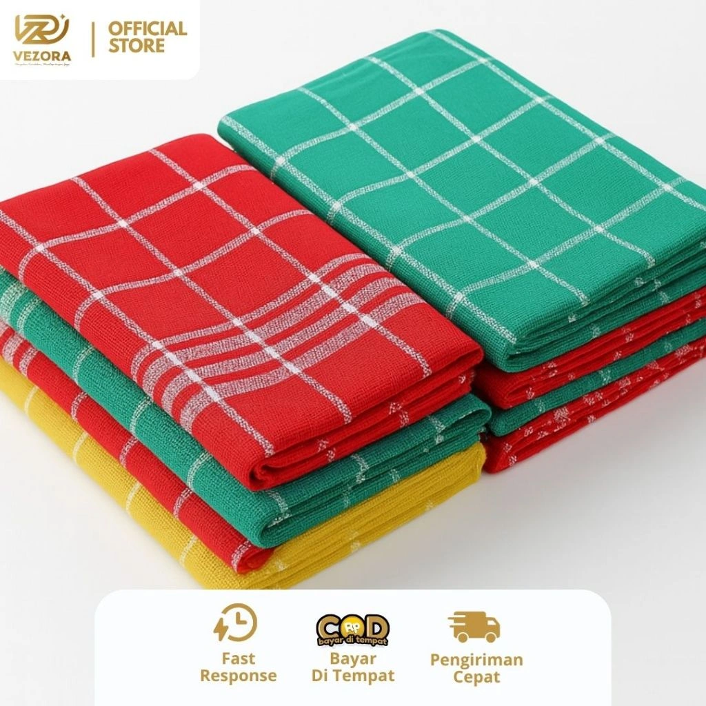 VEZORA - SERBET DAPUR LAP TANGAN JUMBLO ISI 1 LUSIN
