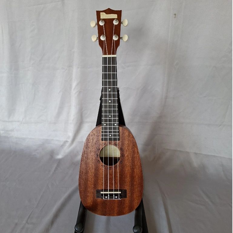 MAKOA Ukulele pineaple Soprano 21 inch ukulele oval sopran High Quality