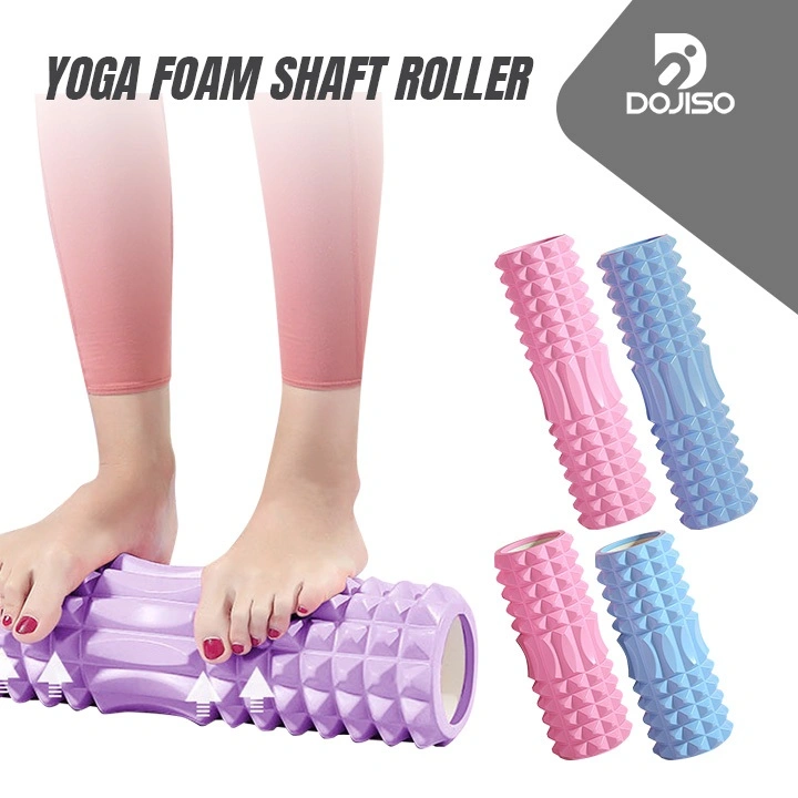 Yoga Foam Shaft Roller Alat Latihan Peregangan Fitness Busa Pemijat Stretching Pilates Massage Roller