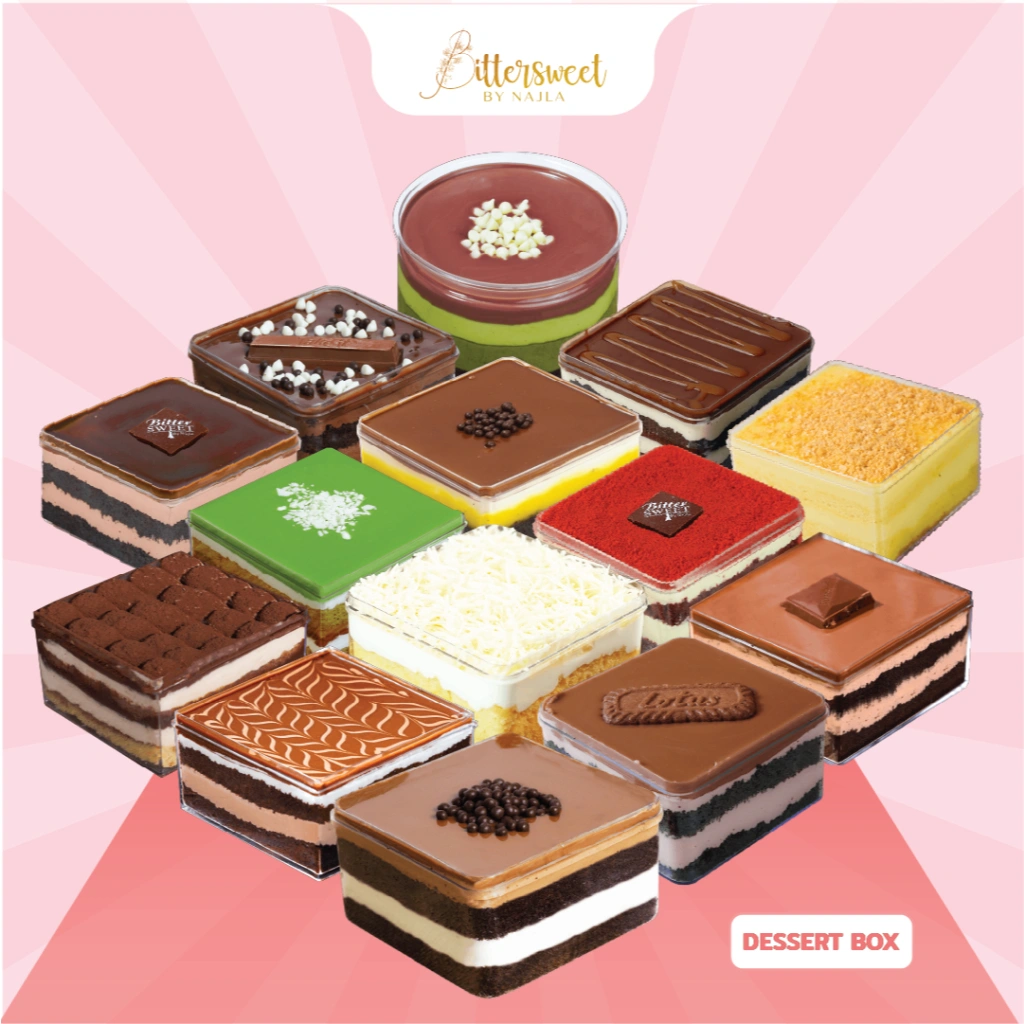 [ INSTANT ONLY ] Dessert Box - Bittersweet By Najla