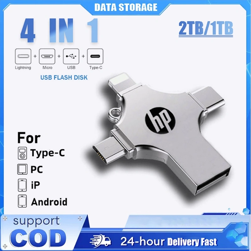 256GB lightning USB Stick for iPhone, Flashdisk OTG Photo stick work with iPhone/USB-C iPad and Android Phone, External iPhone storage Memory stick to backup iPhone photos