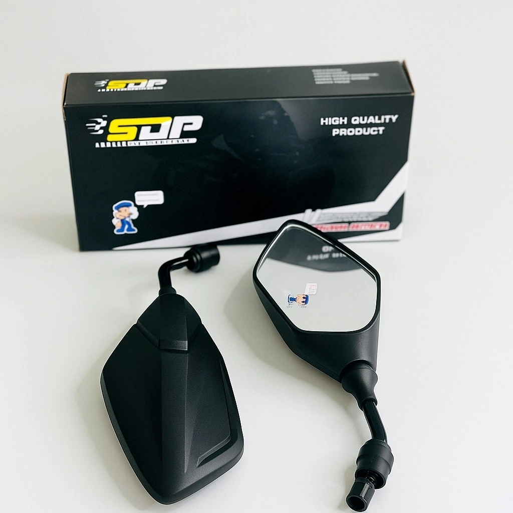 SDP SPION VARIO 160 TANGKAI PENDEK KACA CEMBUNG UNIVERSAL MOTOR HONDA YAMAHA