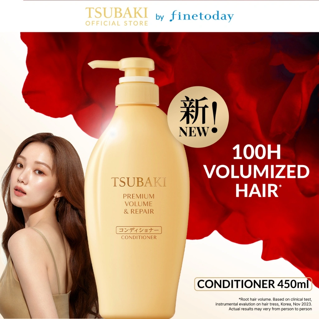 TSUBAKI Premium Volume & Repair Conditioner 450ml