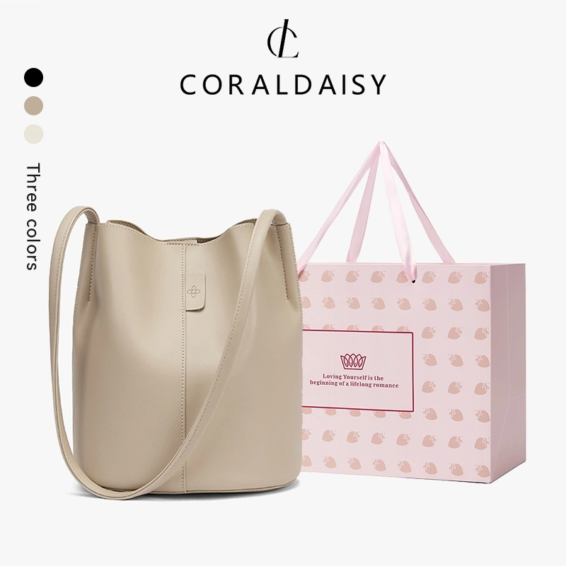 CORALDAISY Tas Wanita 2026 Handbag Shoulder Bag Tas Bahu Bucket Bag Fashion Woman Bag Terbaru Tas Selempang