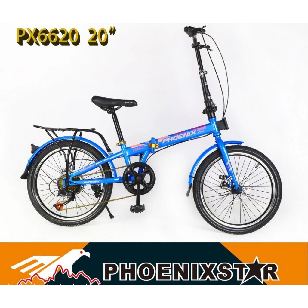 SEPEDA LIPAT 20 PHOENIX STAR 7 SPEED REM CAKRAM