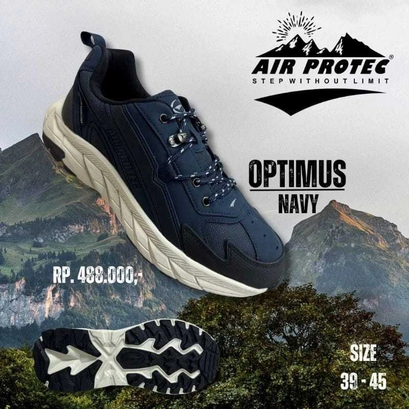 Sepatu Gunung Air Protec OPTIMUS Waterproof - Airprotec Hiking Trail Shoes - Sepatu Trekking Olahraga Outdoor Pria Wanita