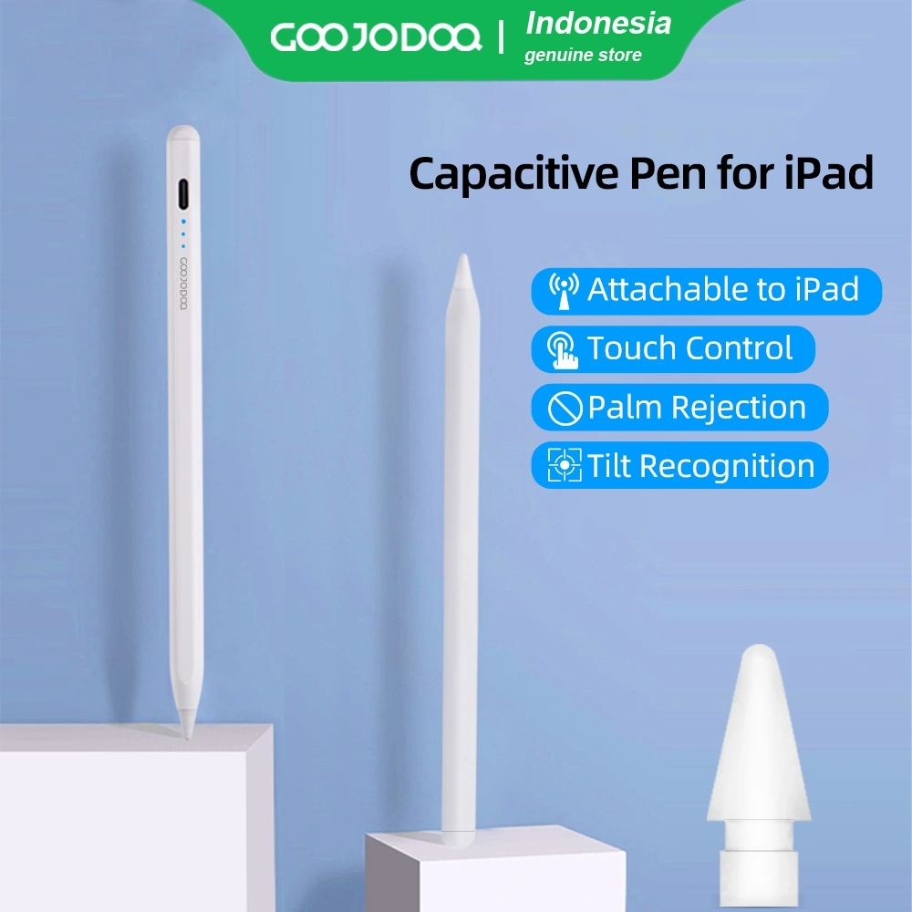 GOOJODOQ 2025 New Stylus Pen with Palm Rejection Tilt Stylus Pencil for pad Pro11 2021 Air 4 gen-8 7