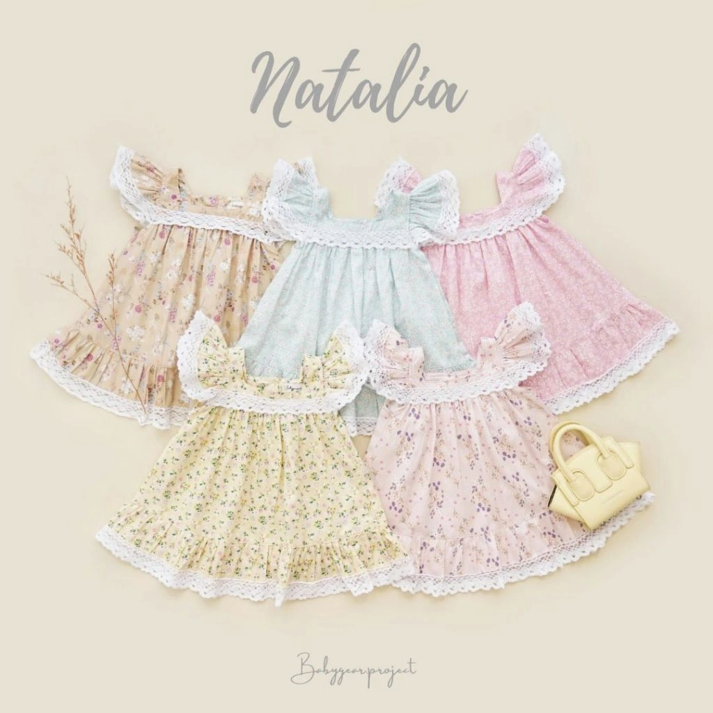 BABYGEAR.PROJECT - NATALIA DRESS - Dress Anak Perempuan