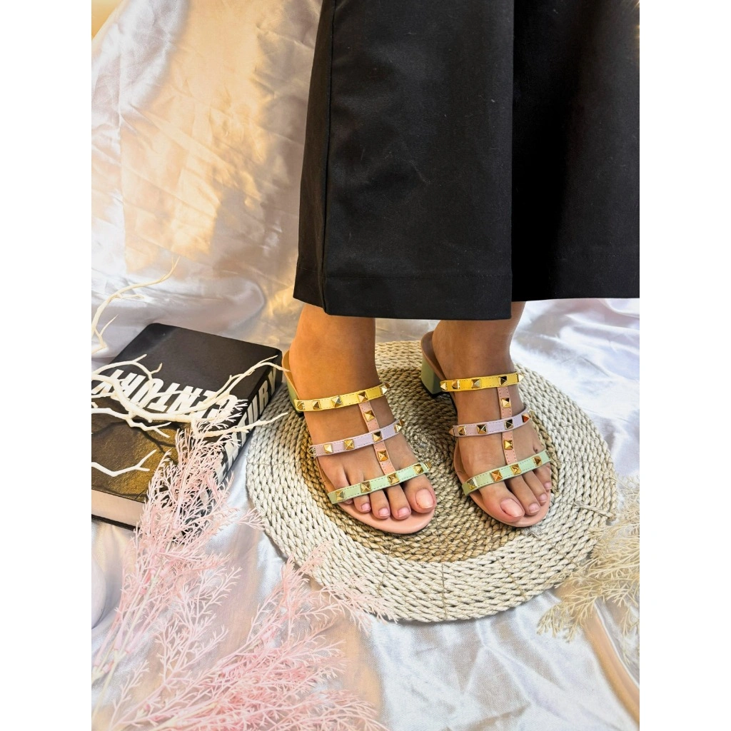 Abbushoes Heels wanita hak tahu stut wika 5cm - kr 02