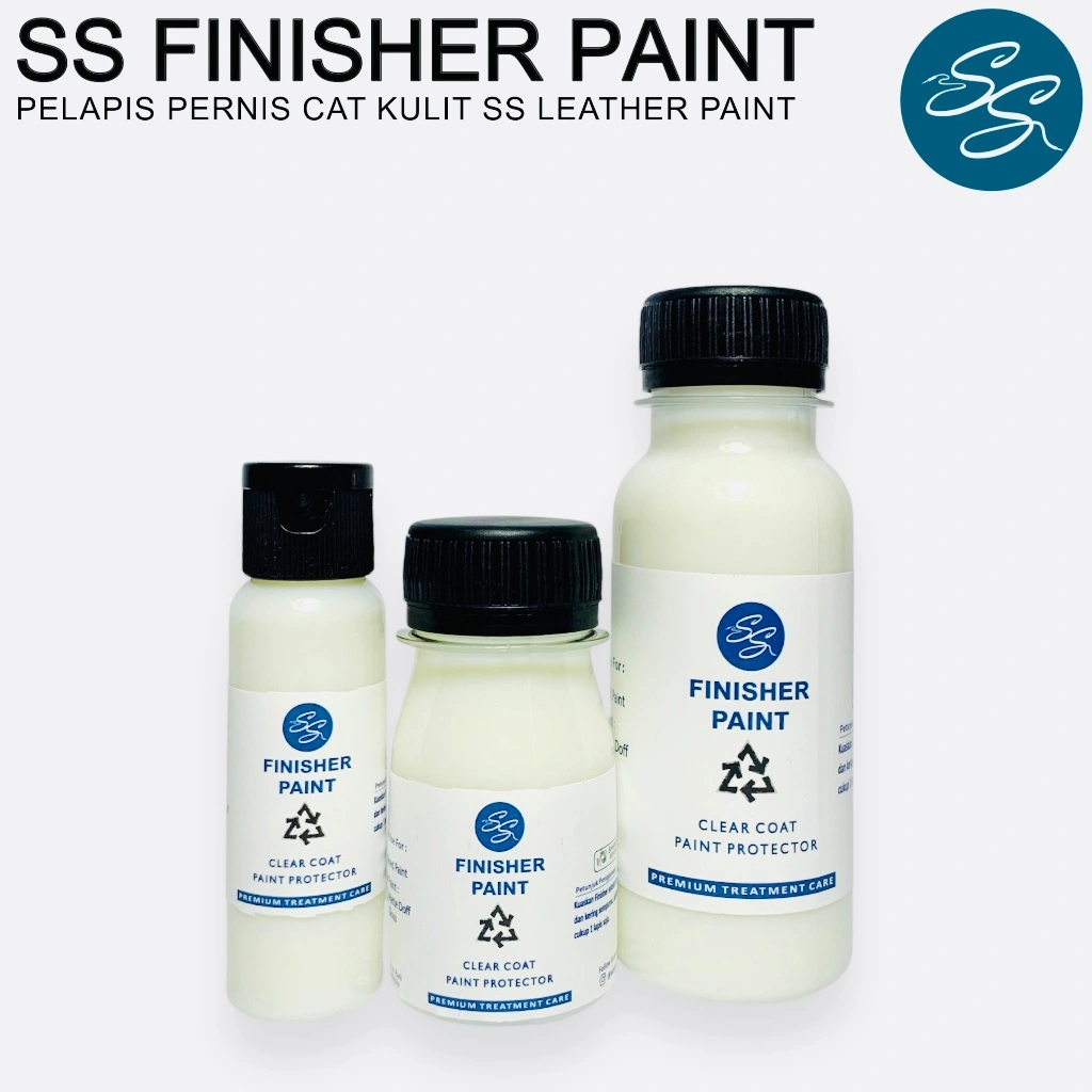 SS Finisher Leather Paint - Clear Coat Paint Protector  Doff & Gloss