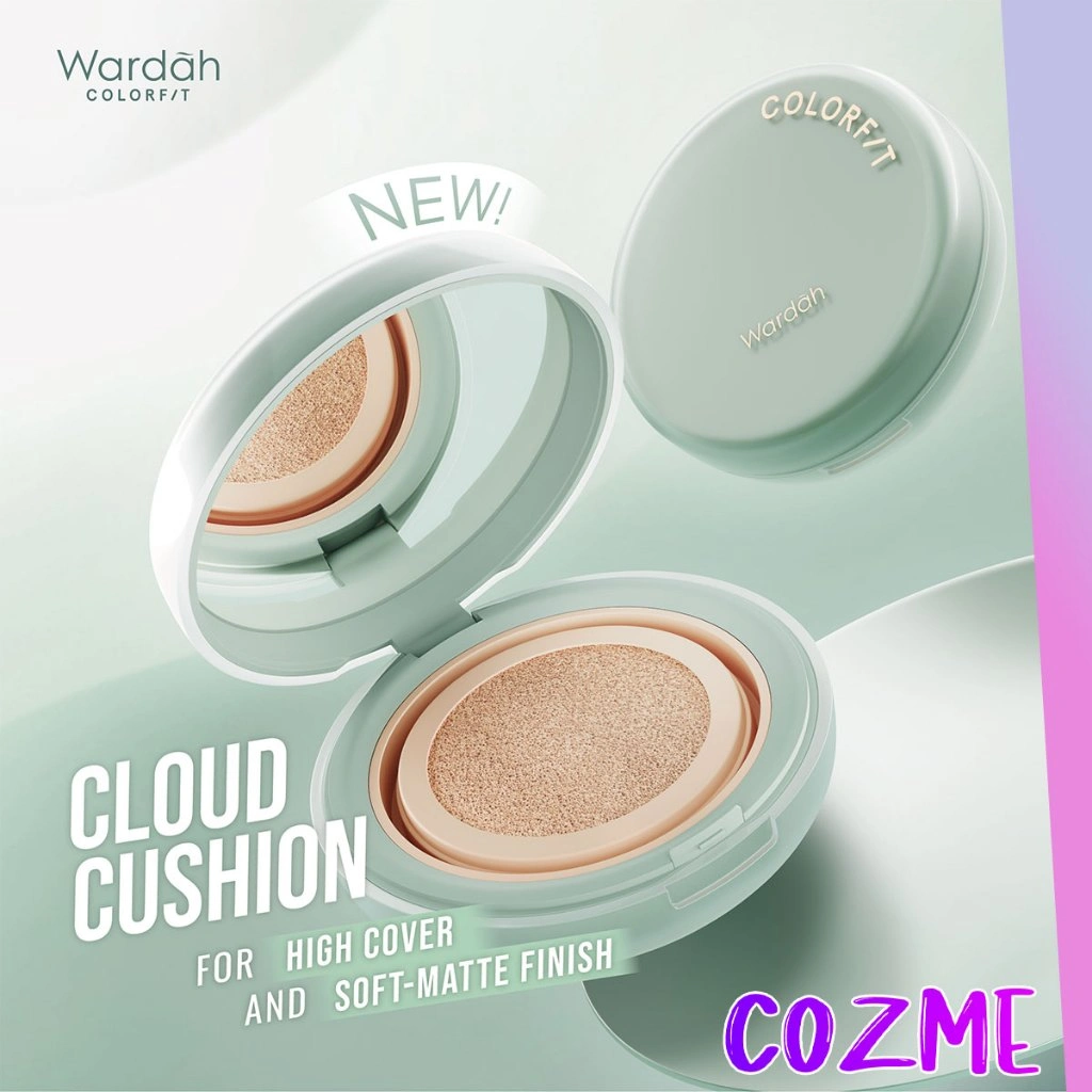 WARDAH Colorfit 5D Blur Cloud Cushion SPF 50 PA++++