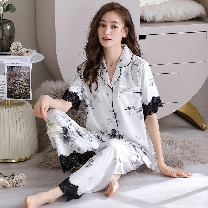 B&D Baju Tidur Wanita Rayon Berkualitas Tinggi, Setelan Nyaman untuk Tidur dan Rumahan.