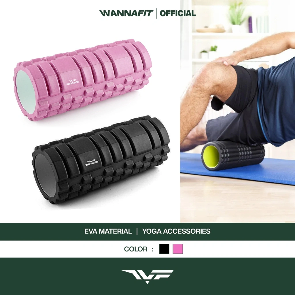 WANNAFIT Foam Roller | Alat Bantu Stretching | Yoga & Pilates