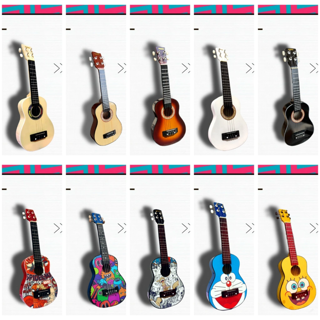 ukulele Senar 4 Gratis Packing kayu Yamaha bonus pick