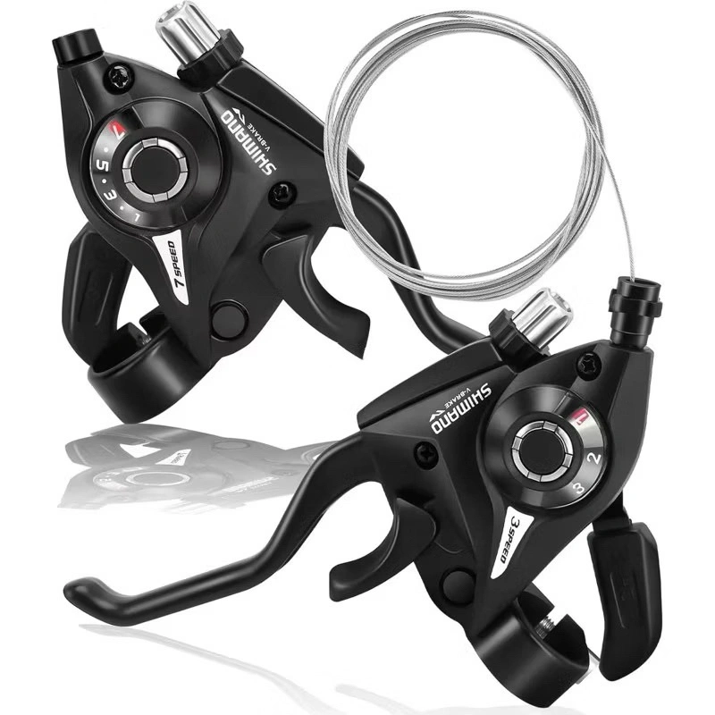SHIMANO Shifter EF51 3x7 8 Operan Gigi Sepeda Gunung Seli Minion MTB