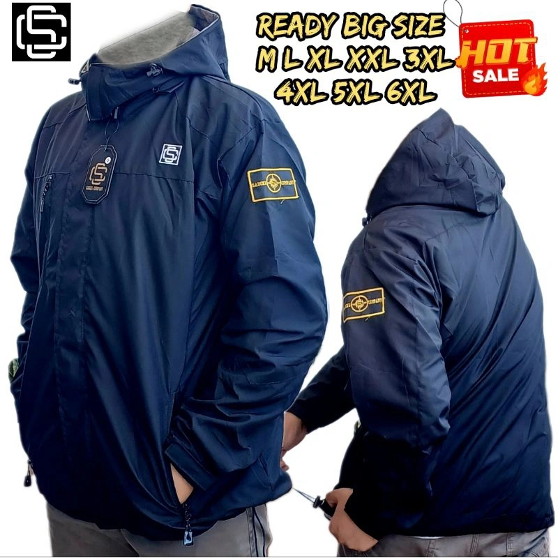 jaket jumbo 7xl Lingkar dada 144 cm jaket kecil jaket besar  L XL XXL 3XL 4XL 5XL 6XL 7XL JAKET BESAR JAKET HITAM JAKET TERBARU JAKET MOTOR JAKET LARI JAKET OLAH RAGAB JAKET ANTI AIR RINGAN BUKAN JAS HUJAN outdoor jaket motor jaket besar jaket bandung
