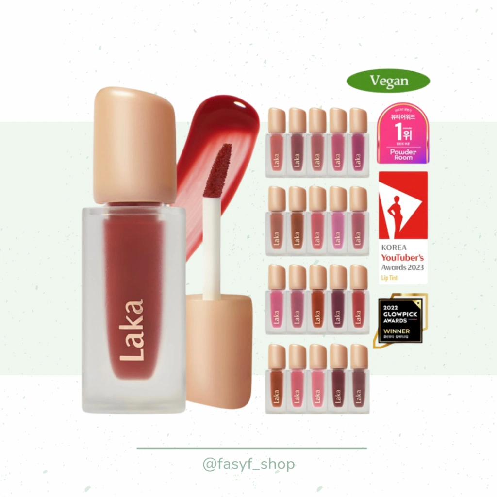 [READY] LAKA Fruity Glam Tint 4.5 gr / LAKA Mini Fruity Glam Tint 1.9gr