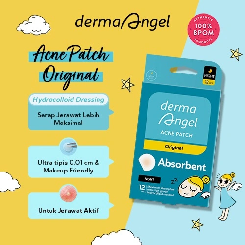 Derma Angel Acne Patch Night ( 12 Patch)