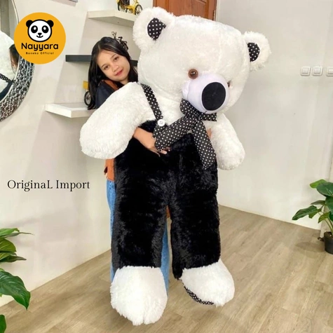 Boneka Jumbo Teddy Bear Jojon 1,3 Meter SNI Beruang Teddy Bear Tedy 1 m Nayyara gemoy