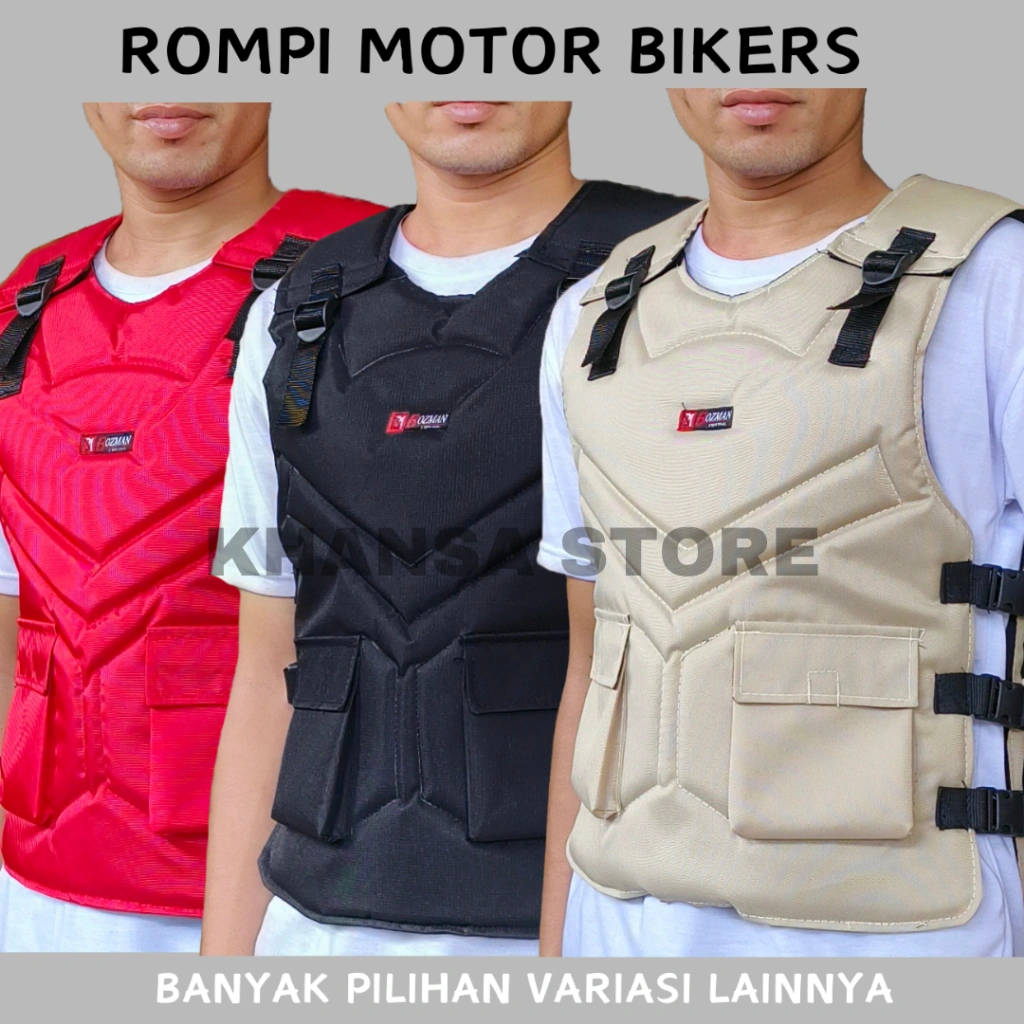 Rompi Motor Keren Cocok Untuk Touring Pelindung Dada Anti Angin Anti Air Body Protector