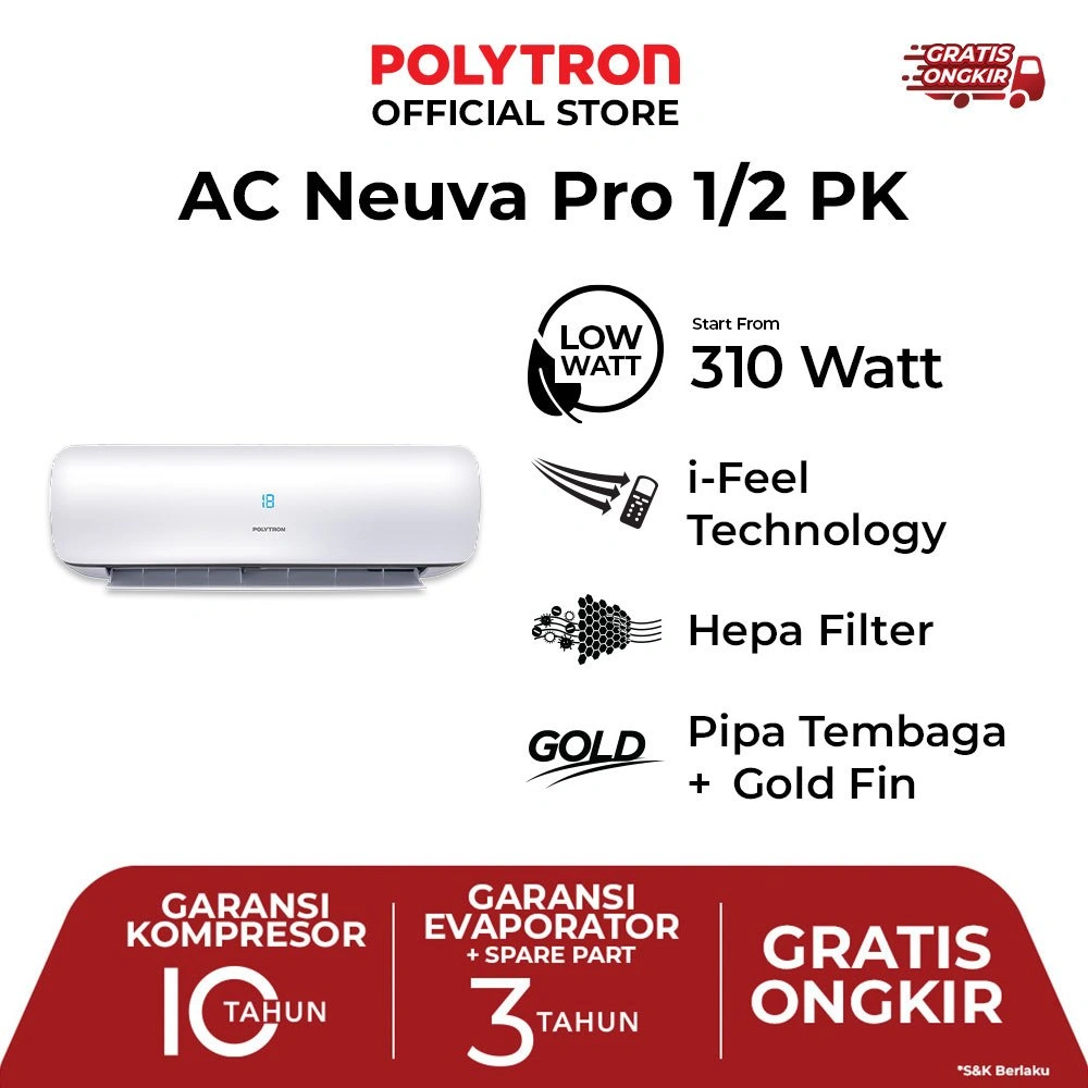 POLYTRON Neuva Pro AC 1/2 PK PAC 05VZI