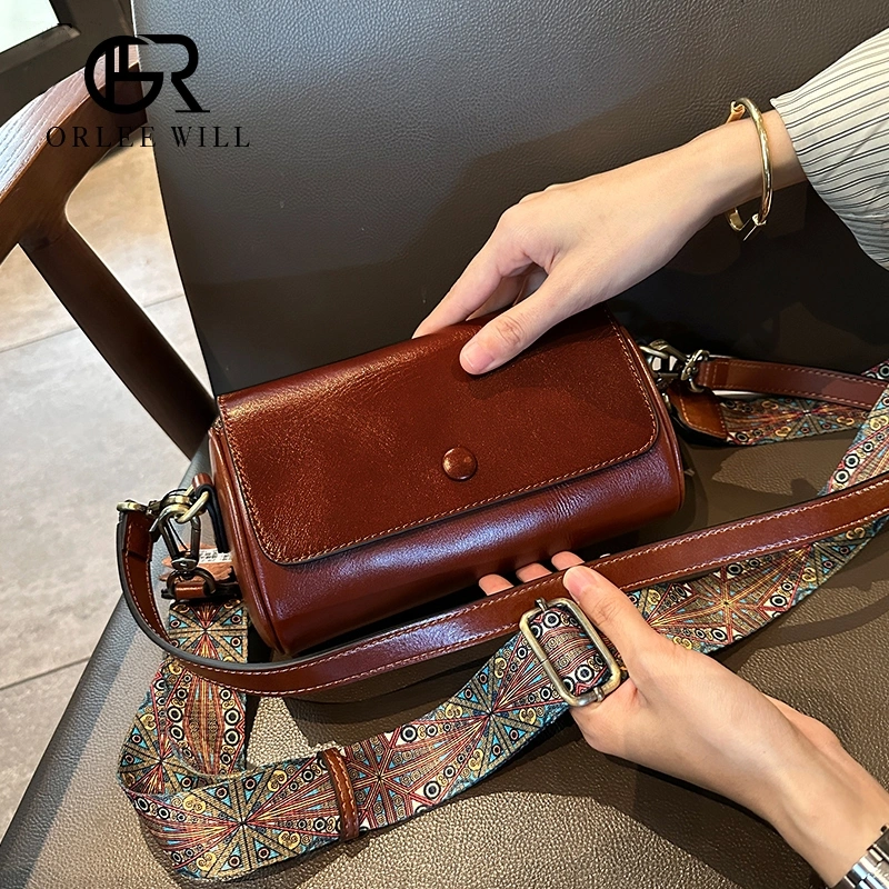ORLEE WILL Shoulder Bags Wanita Tas Selempang Wanita Bahu Wanita Tas Wanita Kulit Asli