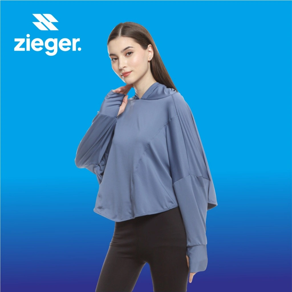 ZIEGER ACTIVEWEAR JAKET OLAHRAGA WANITA ANTI UV 7 WARNA JAKET OUTDOR  LARI JOGGING GYM KEKINIAN