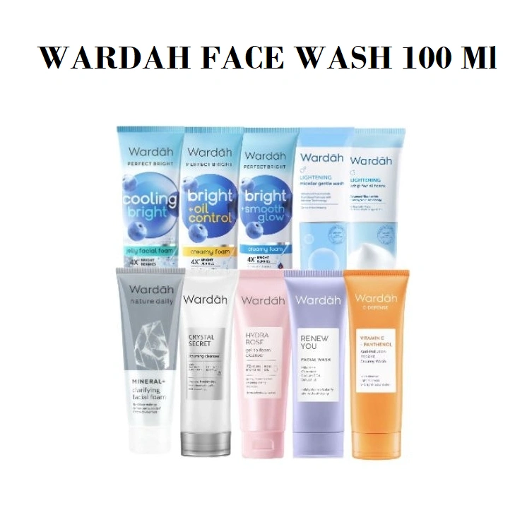 Wardah Face Wash Series 100 Ml