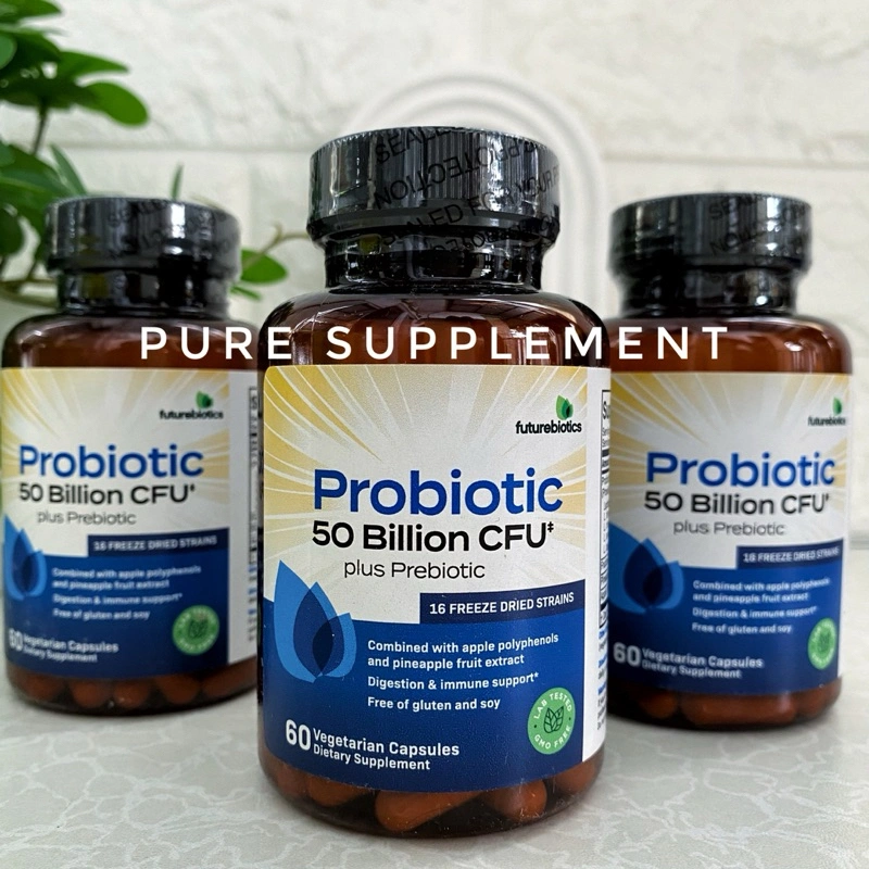 Futurebiotics Probiotic 50billion CFU Plus Prebiotic 60kapsul