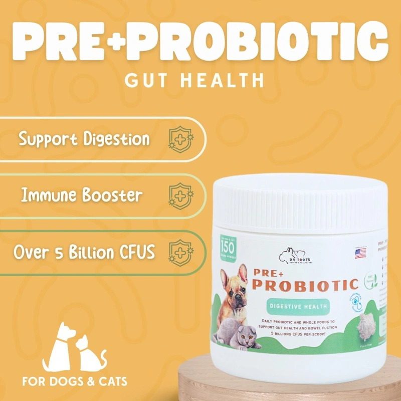 150 DrToots Prebiotic Probiotik Powder Vitamin Digestion Pencernaan Anjing Kucing Obat Anti Diare Probiotic