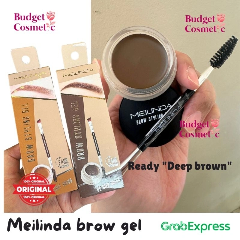 [PASTI ORI] eyebrow  THAI MEILINDA BROW STYLING GEL POMADE DUPE ABH