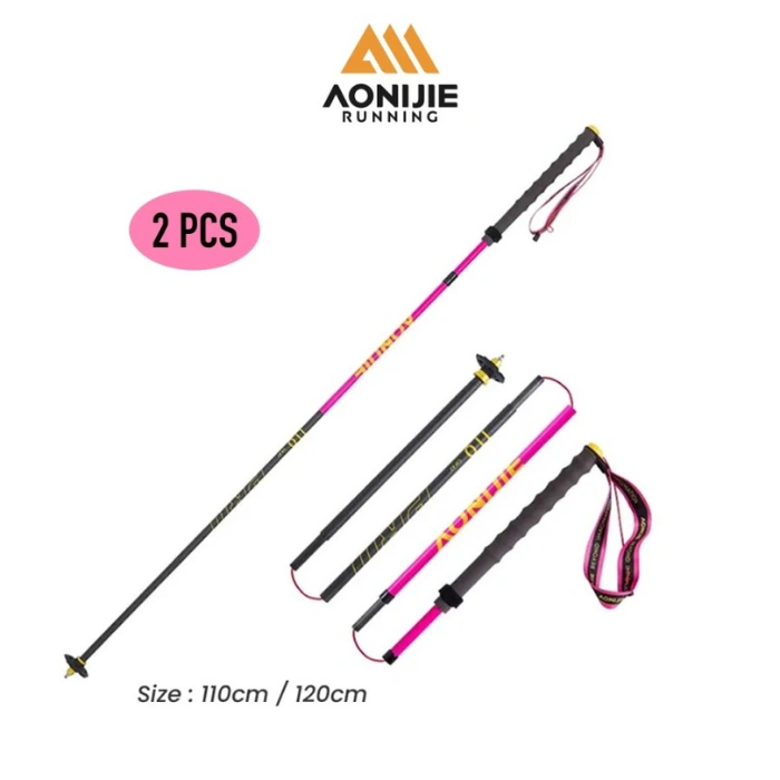Aonijie E4214 Foldable Trekking Pole Carbon - Trail Running Hiking
